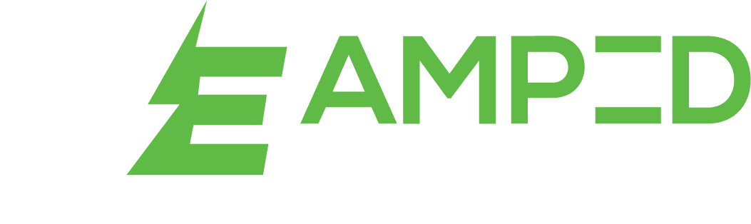 Ae ampped electric logo.